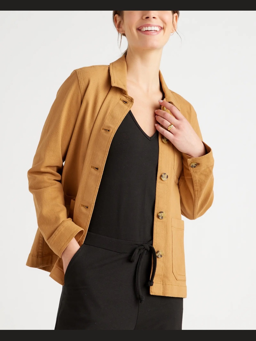 Quince Comfort Stretch Chore Jacket